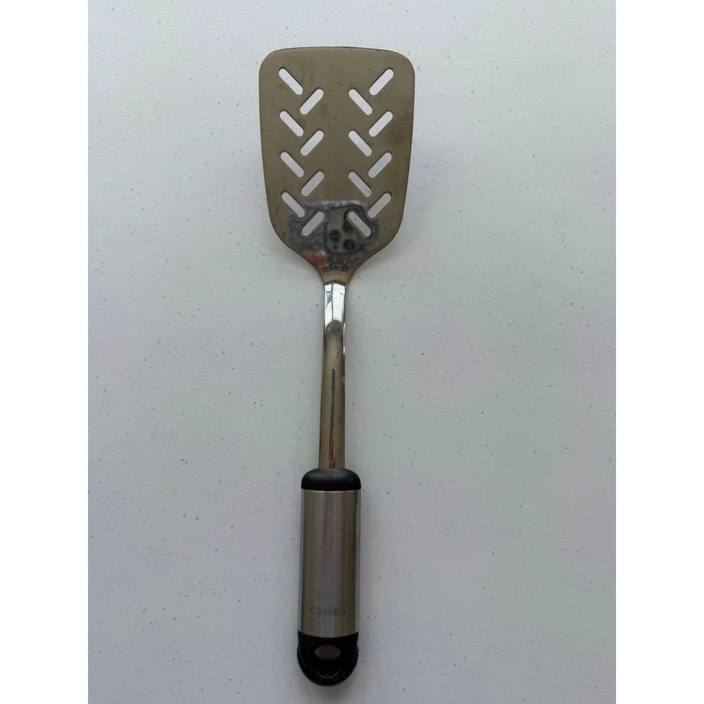 Hoffritz German Stainless Steel Slotted Spatula Turner‎ Cooking Utensil 13